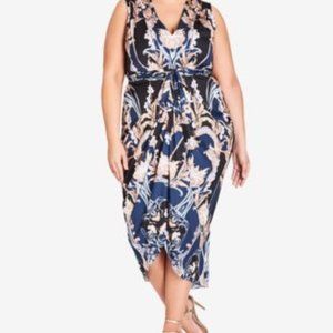 City Chic - Luxe Decor Dress Midi